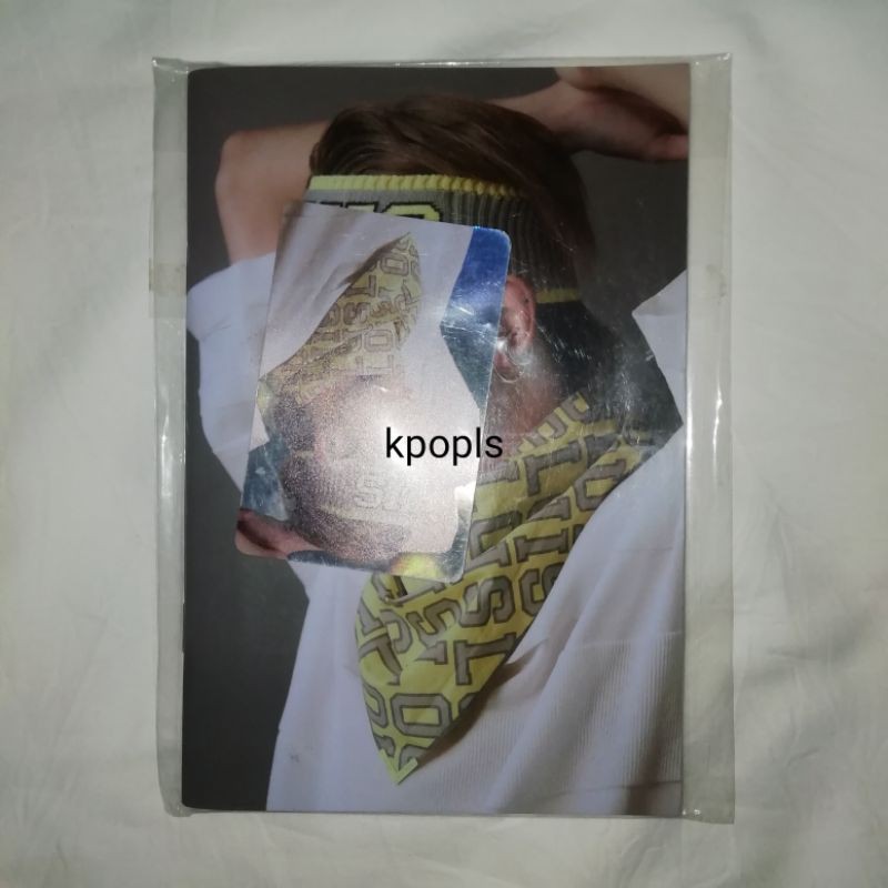 Notes + Hologram Photocard PC set Taeyong NCT 127 - Regular Irregular