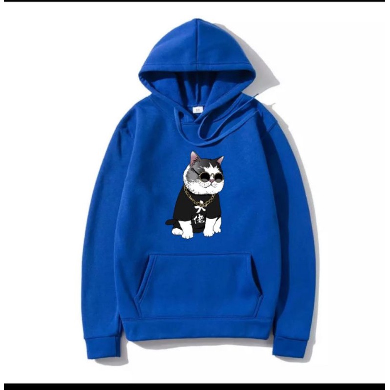 COD/DS/SWEATER HOODIE KUCING CAT size (M-L-XL)