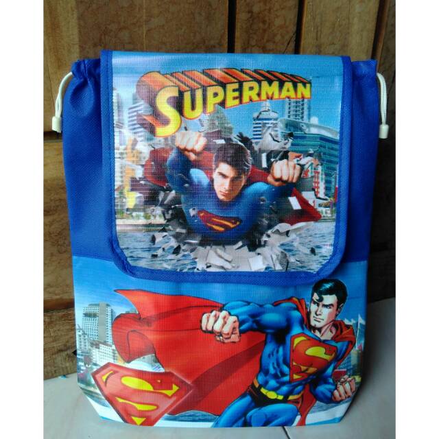 

TAS GENDONG KARTUN KARAKTER SUPERMAN | TAS BINGKISAN KADO SOUVENIR ULTAH ANAK MURAH, UNIK, LUCU