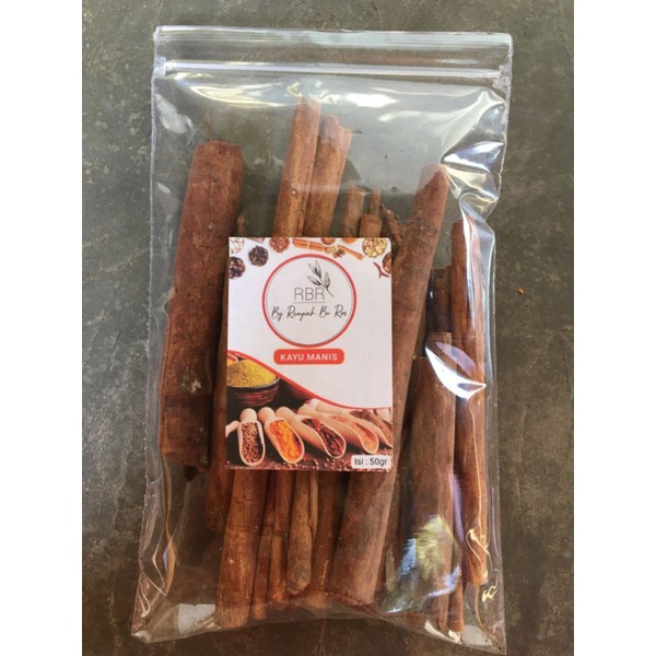 

KAYU MANIS BATANG CINNAMON 50 GRAM PREMIUM QUALITY 100% ASLI REMPAH BUMBU DAPUR JSR BU ROS BAGUS