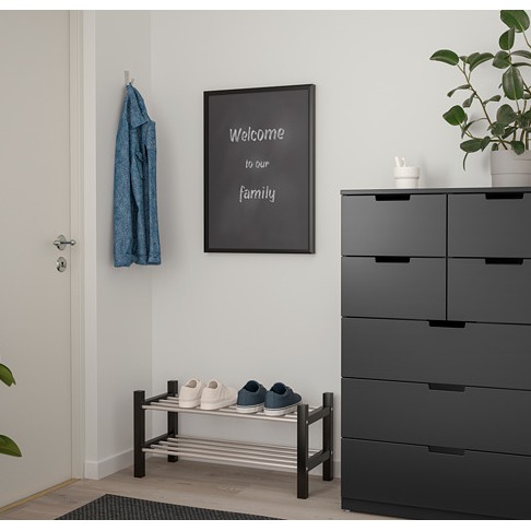 Sosdala Black Memo Board With Clips Ikea