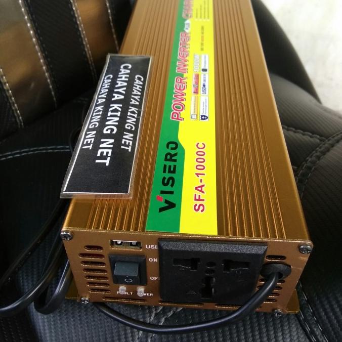 Power Inverter 1000 Watt 12V Plus Charger Aki Murah Terlaris