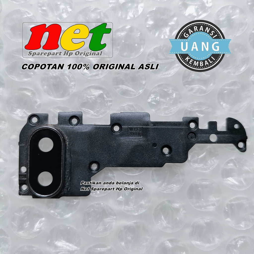 PENAHAN MESIN SEKALIGUS KACA KAMERA SAMSUNG A10S / A107 / A107F ORIGINAL COPOTAN