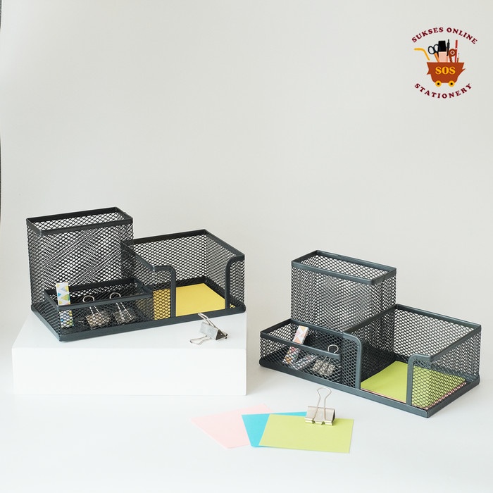 

Promo Sos Desk Set Besi 9058(Mt-113) / Stationery Stand / Tempat Alat Tulis Murah