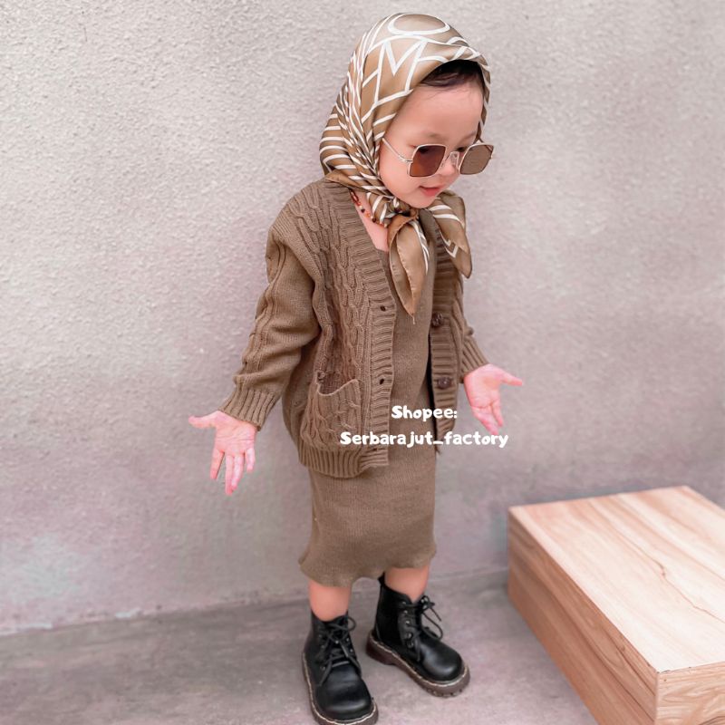 NARA Knitted Cardigan Anak &amp; Bayi