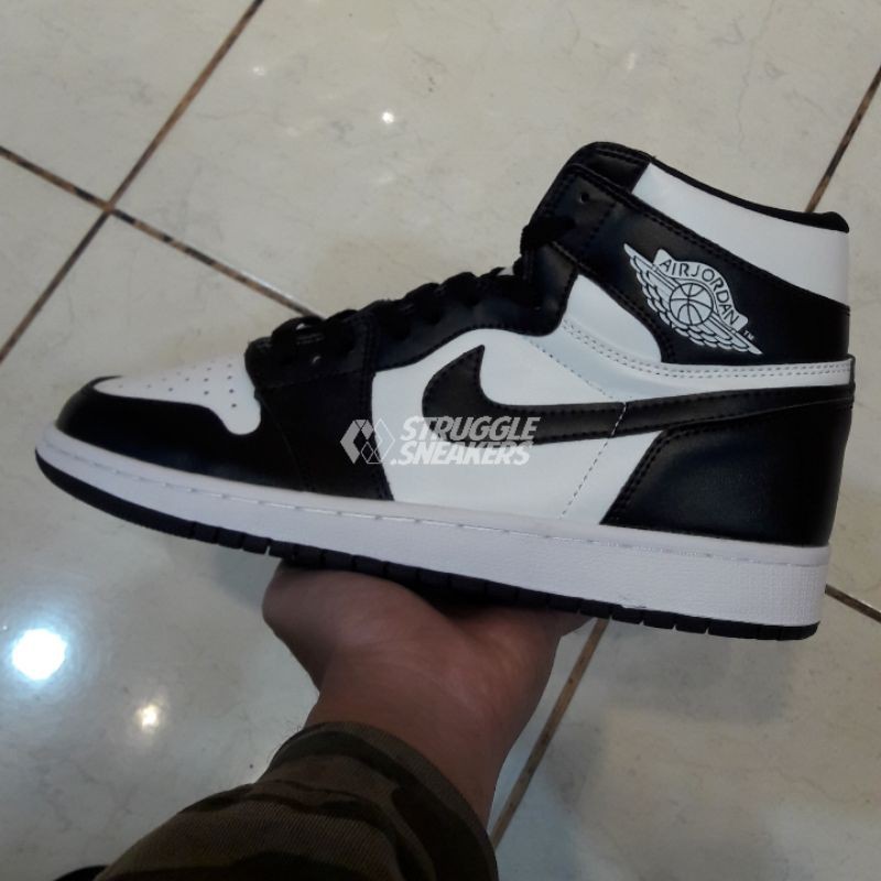 jordans black and white price