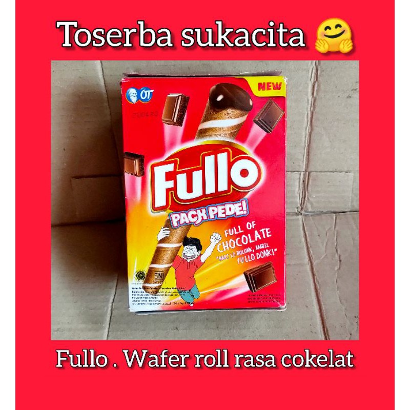 

Fullo .. Wafer roll rasa cokelat