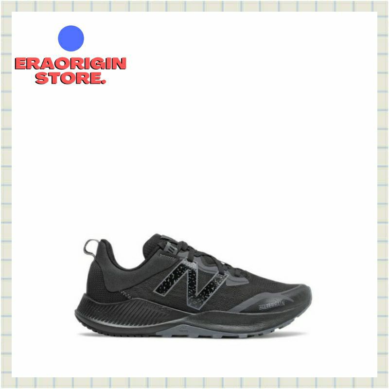 Sepatu Running Pria New Balance Trail Nitrel V4 Black Original