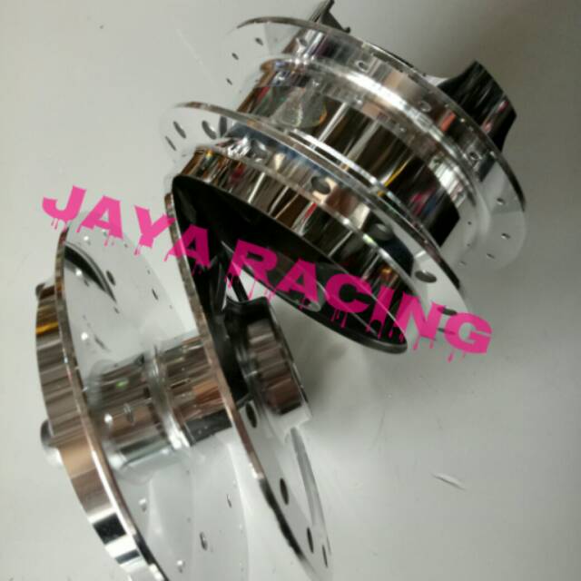 Tromol cb150r satu set warna crome depan belakang pemasangan pnp