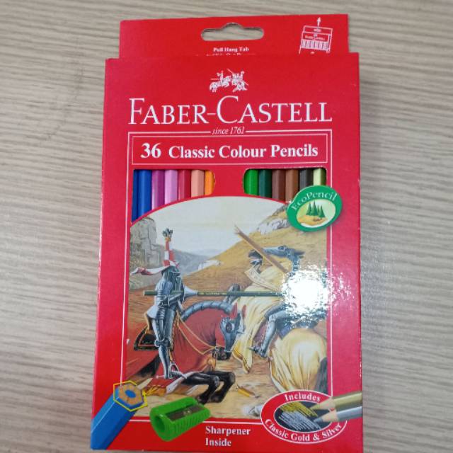 

Pensil Warna / Pencil Colour Faber Castell 36 Warna