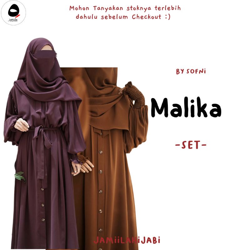 GAMIS SET POLOS MALIKA SERIES BY SOFNI
