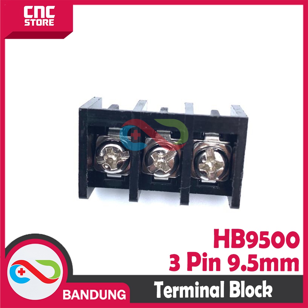 TERMINAL BLOCK HB9500 3 PIN 9.5MM