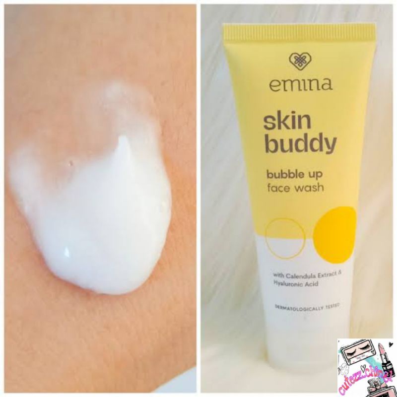 ☃️Cutezz_ching1☃️Emina Skin Buddy Bubble Up Face Wash 60 ml