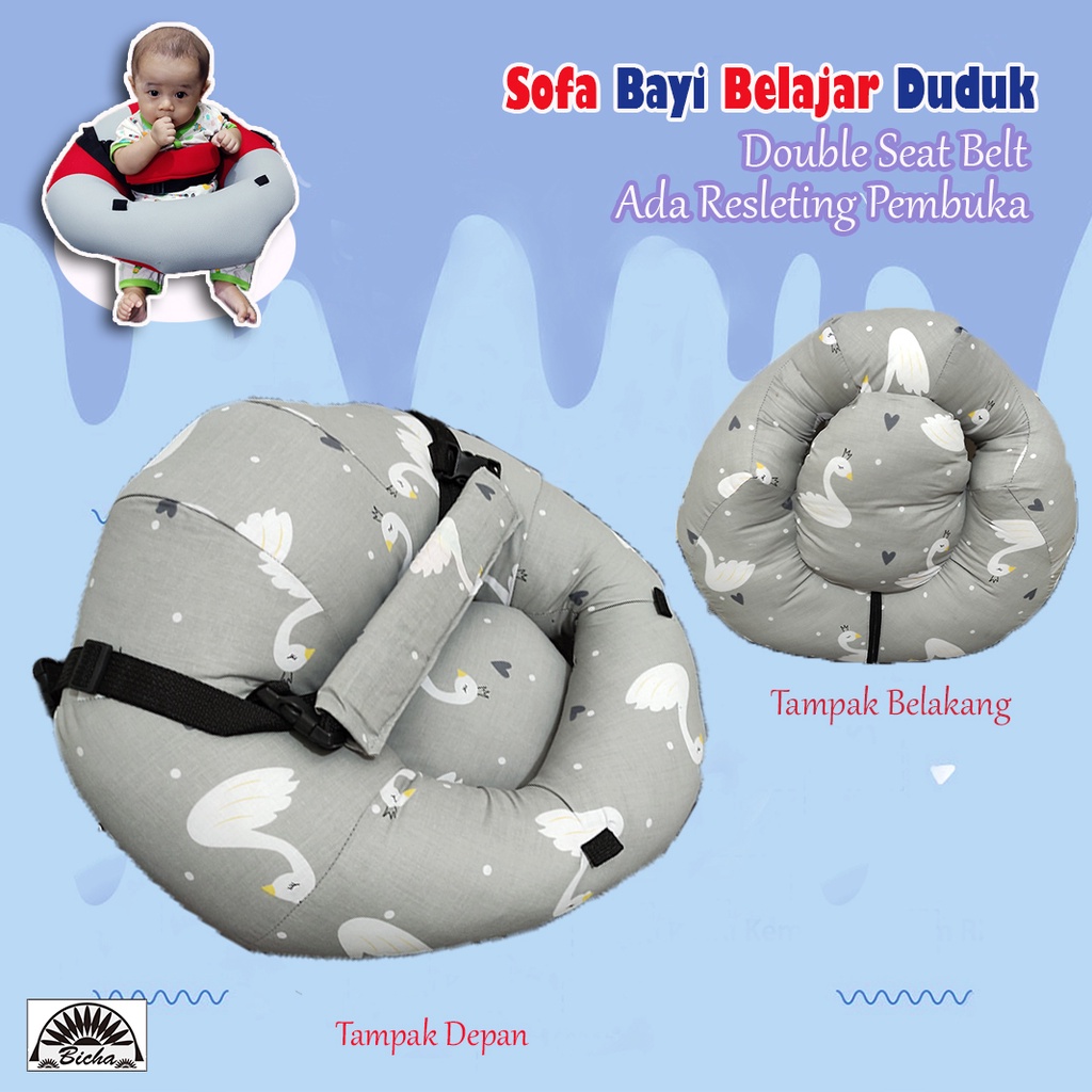 Kursi Sofa Bayi Belajar Duduk Bahan Tebal grade A