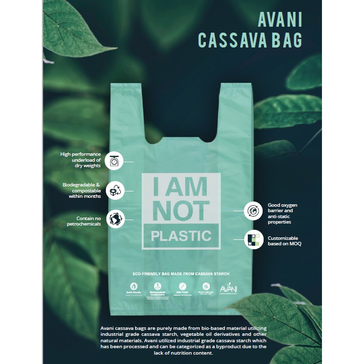 Jual Packaging Plastic Cassava Plastik Singkong Biodegradable