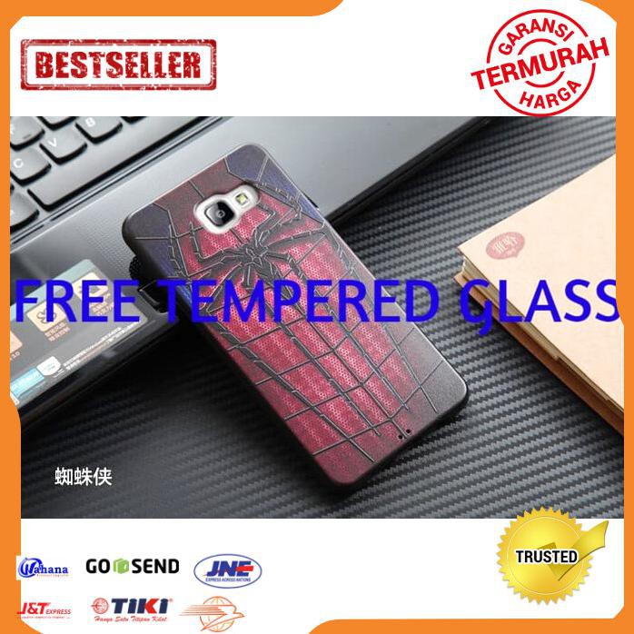 CASING HP SAMSUNG A5 2017 A7 2017 SILICON MARVEL 3D SOFT