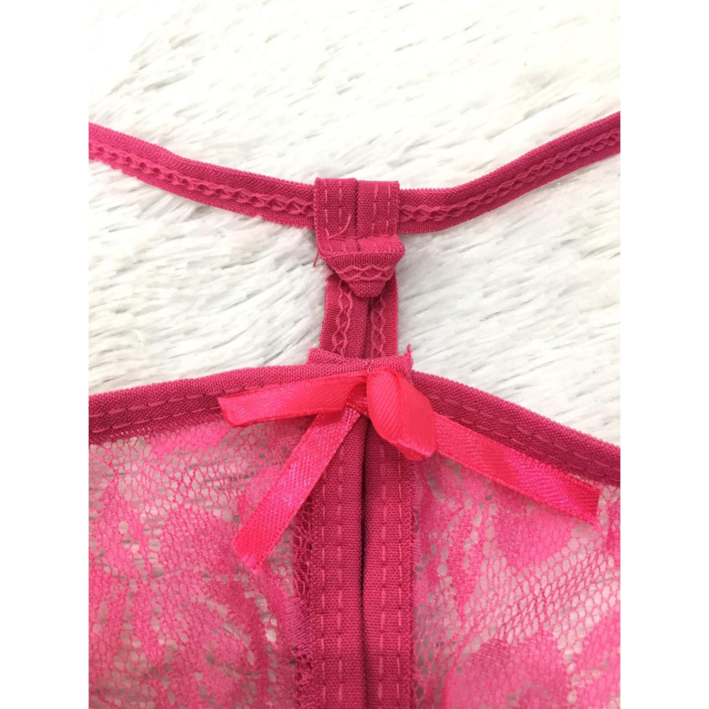 G-String Bolong Tengah Motif Kupu-Kupu, Celana Dalam, G String, CD