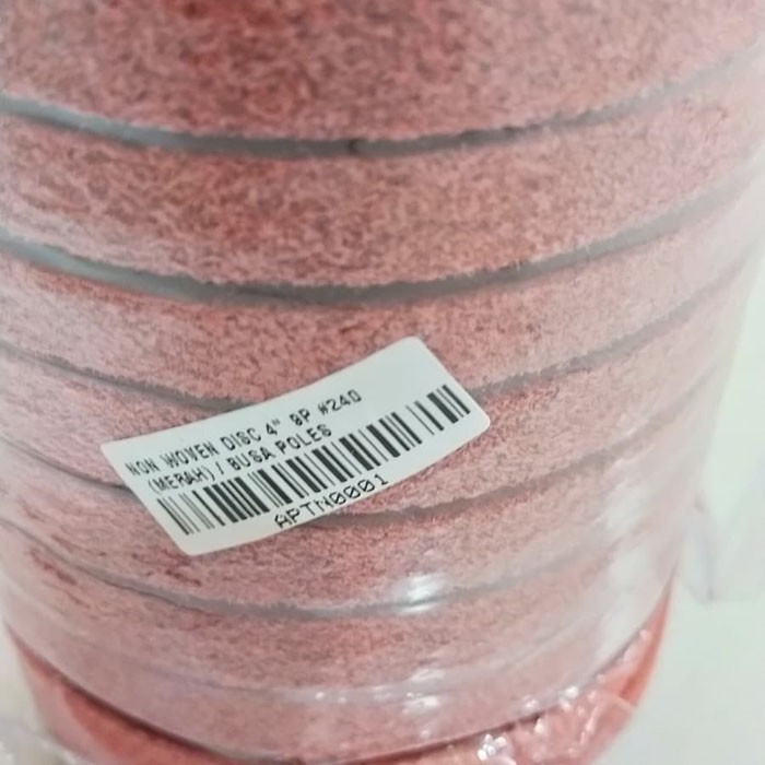HL Non Woven Disc 4 Inch 9P Grit 240 Busa Poles JST