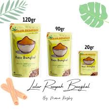 LULUR REMPAH KAYU BANGKAL ORIGINAL BY MAMA REZKY