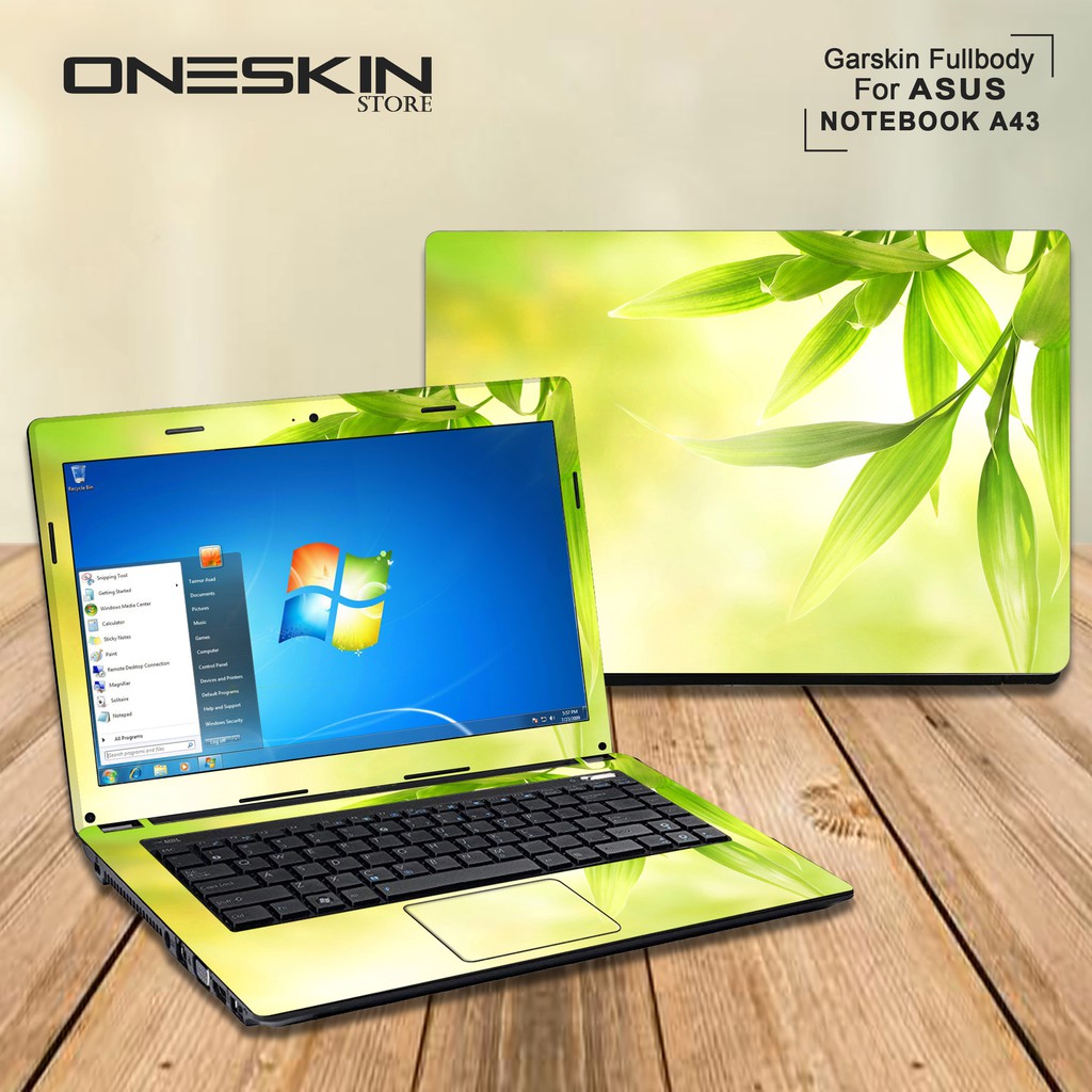 Garskin Laptop Cover Asus A43SD-VX623R A43SD-VX642R A43SD-VX643R Fullbody