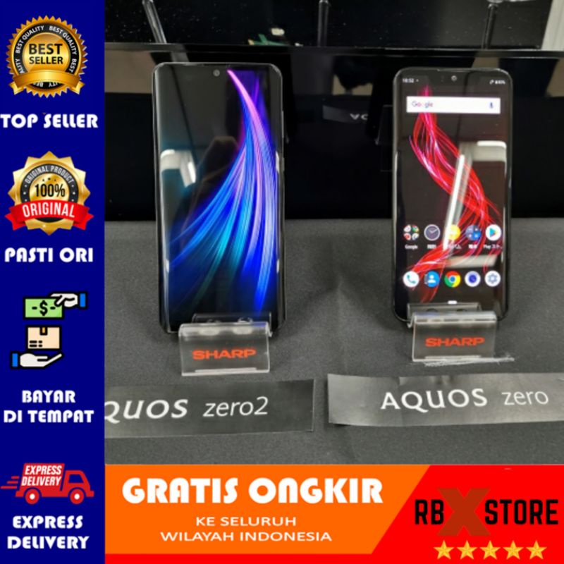 SHARP AQUOS ZERO 2 8GB 256GB SEKEN ASLI ORIGNAL ALL OPERATOR.
