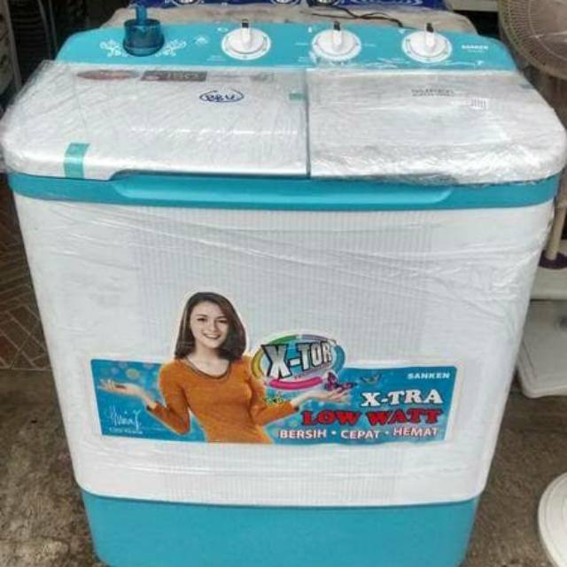 Mesin cuci 2 Tabung Sanken TW-8650