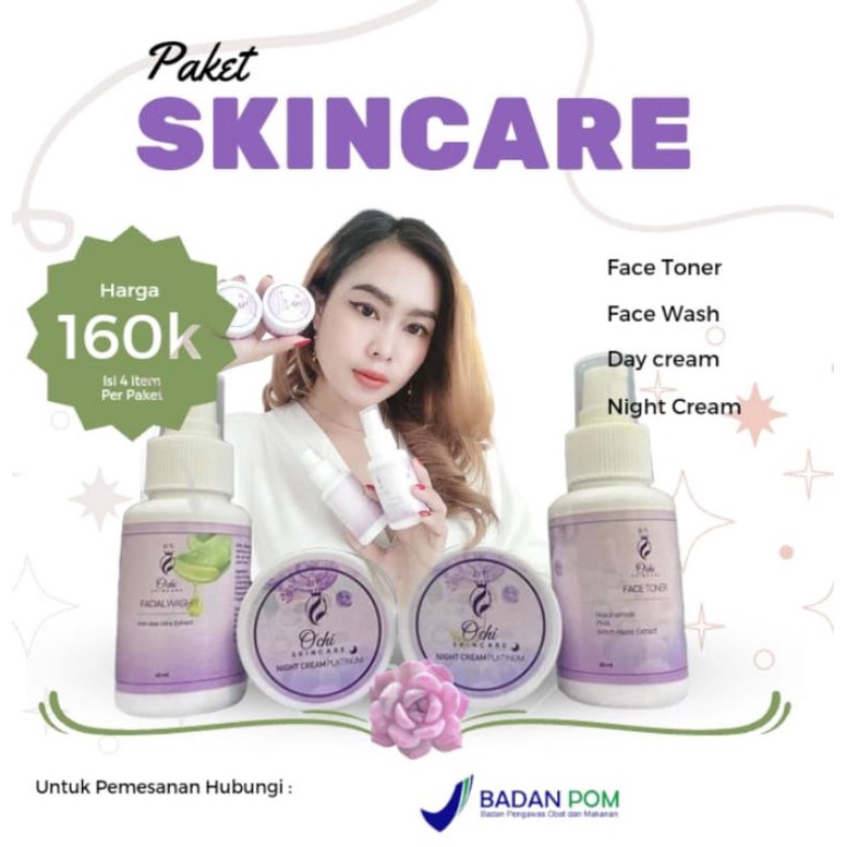 Ochi Platinum, Obat jerawat, Flek, Skincare, Beruntusan