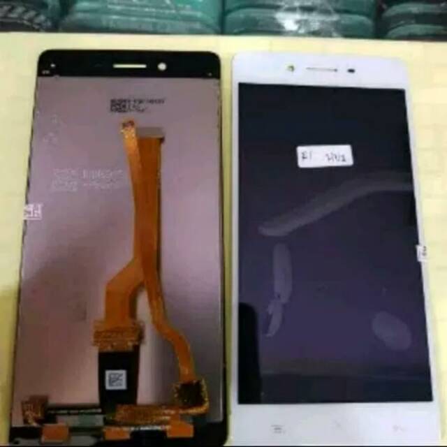 Lcd ts oppo a35 f1/ f1f/ f1fw ori oem white putih
