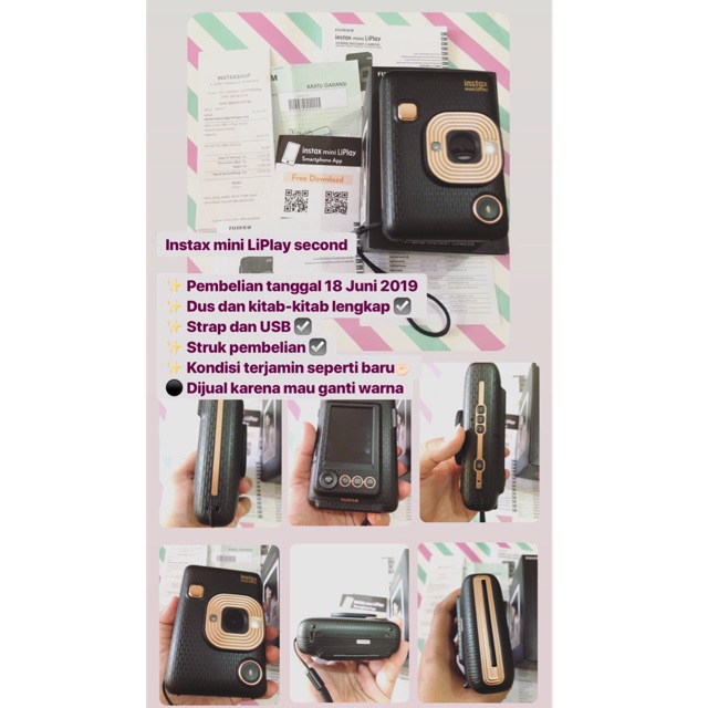 Instax Mini LiPlay Second