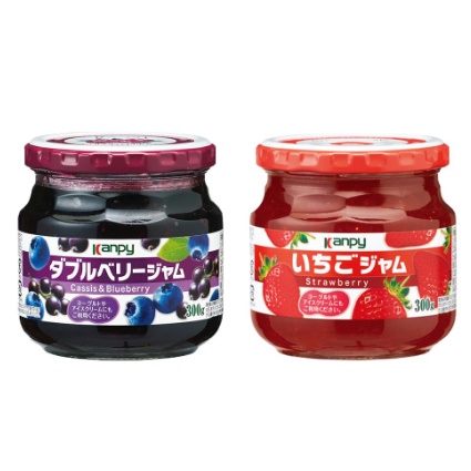 

Kanpy Selai 300gr ( BlueBerry dan Strawberry )/Jam Buah/Import