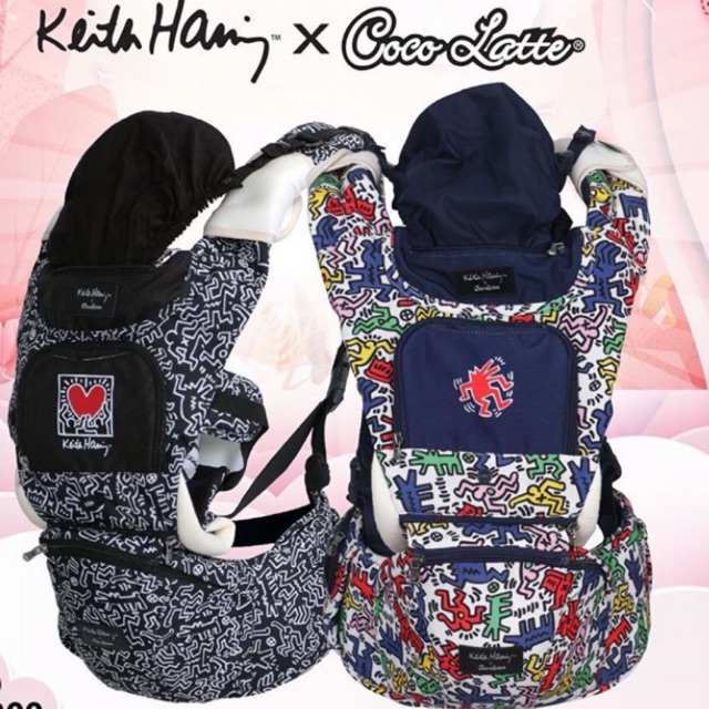 Preloved Keith haring / gendong depan baby