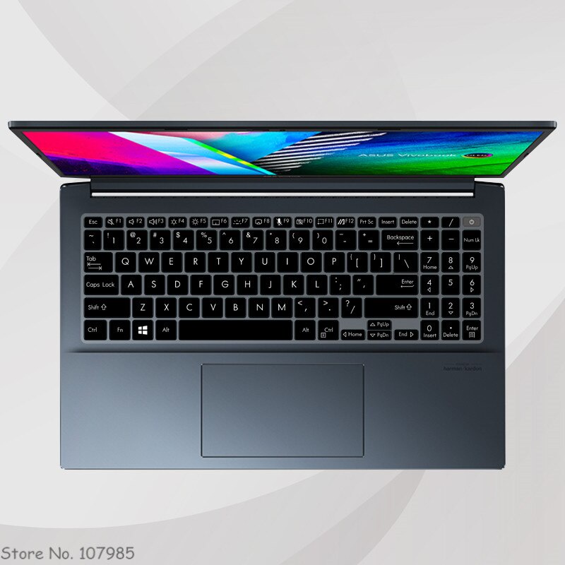 Film Pelindung Keyboard Bahan Silikon TPU Bening Untuk Asus Vivobook Pro 16x oled N7600 M7600 M7600Q 2021 16 inch