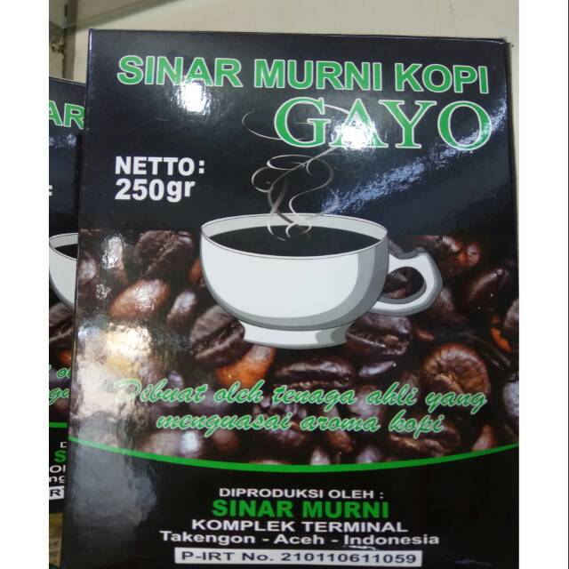 

kopi robusta Gayo 250gr