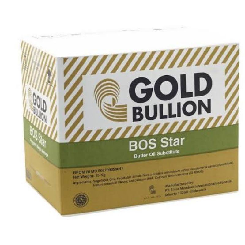 

Gold Bullion BOS STAR (Special Butter Oil Substitute) 15 Kg