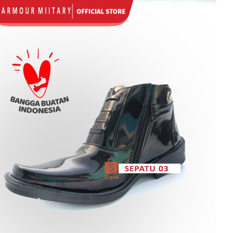 AJA  PDH R.03-sepatu pdh tni,polri,dishub,securty super kilat