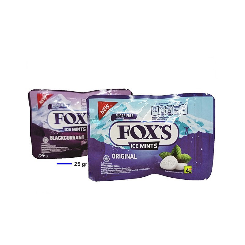 

FOX'S Ice Mints - Sugar Free Candy - 25 gr