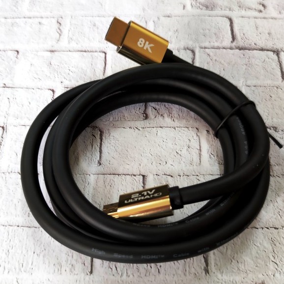 SKU-1258 KABEL HDMI 3M 8K V.2.1 ULTRA HD PREMIUM KABEL 3 METER