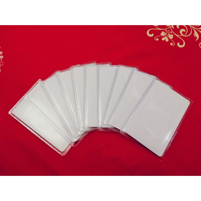 

PVC ID CARD INKJET 10 PCS free plastik id card