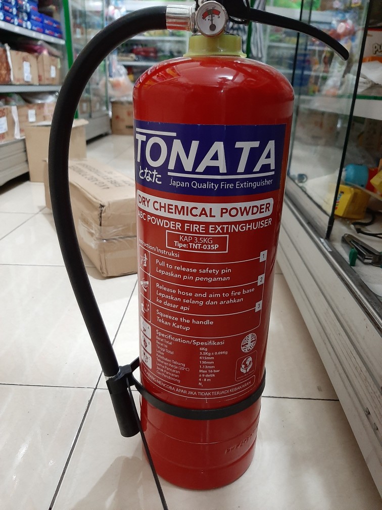 Apar 3.5 Kg Tonata / Abc Powder / Set Komplit