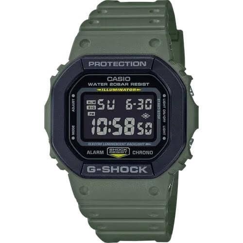 CASIO G-SHOCK DW-5610SU-8DR/DW-5610SU-3DR JAM TANGAN ORIGINAL GARANSI 2 TAHUN GAP STRAP RUBBER