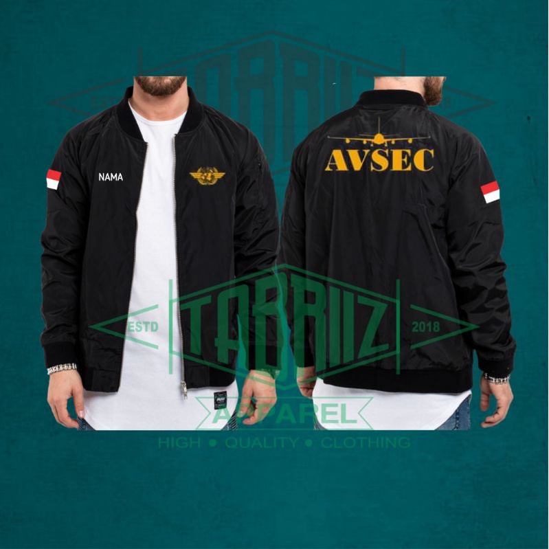 jaket bomber AVSEC ver.2