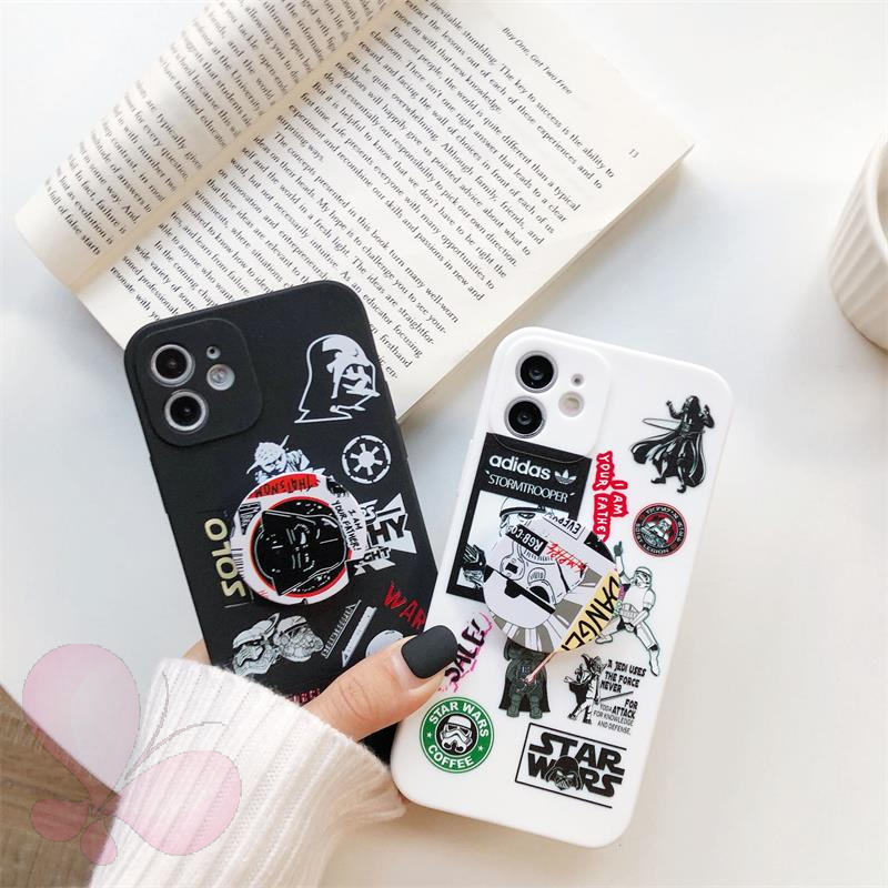 Soft Case Bahan Tpu Desain Star Wars Untuk Iphone 6s 7 8 Plus Iphone 12 11 Pro Max X Xr Xs Max Se 2020