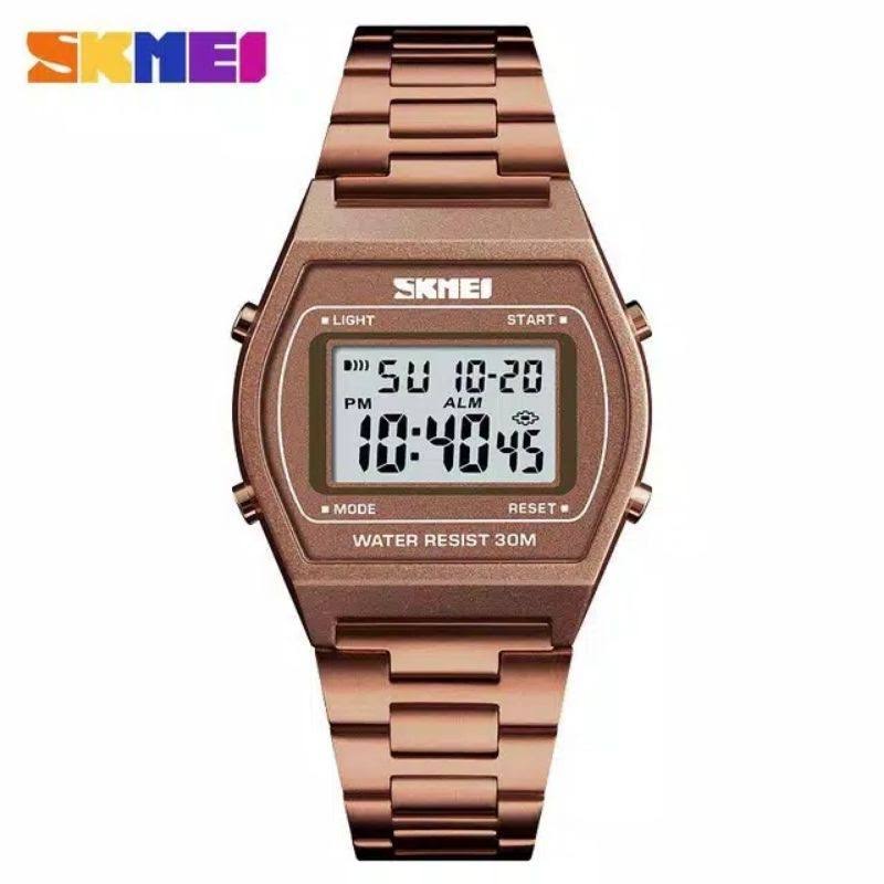 SKMEI 1328 ORIGINAL/JAM TANGAN CEWEK DIGITAL STAINLESS STEEL/JAM TANAGN ORIGINAL/JAM TANGAN SKMEI 1328 TERMURAH