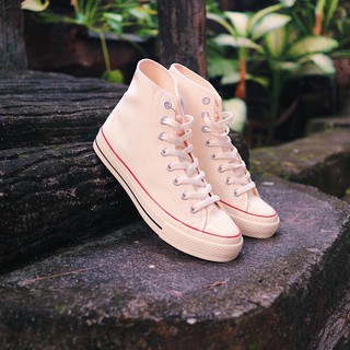 VENTELA BACK TO 70'S CREAM HIGH CUT | Shopee Indonesia