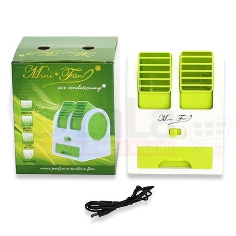 AC KIPAS ANGIN MINI AC FAN PORTABLE KECIL UNTUK PENDINGIN