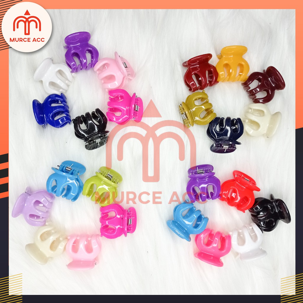 Jedai Mini Poni Bangkok Ori Lokal / Jepitan Rambut Ori Lokal 2,5CM