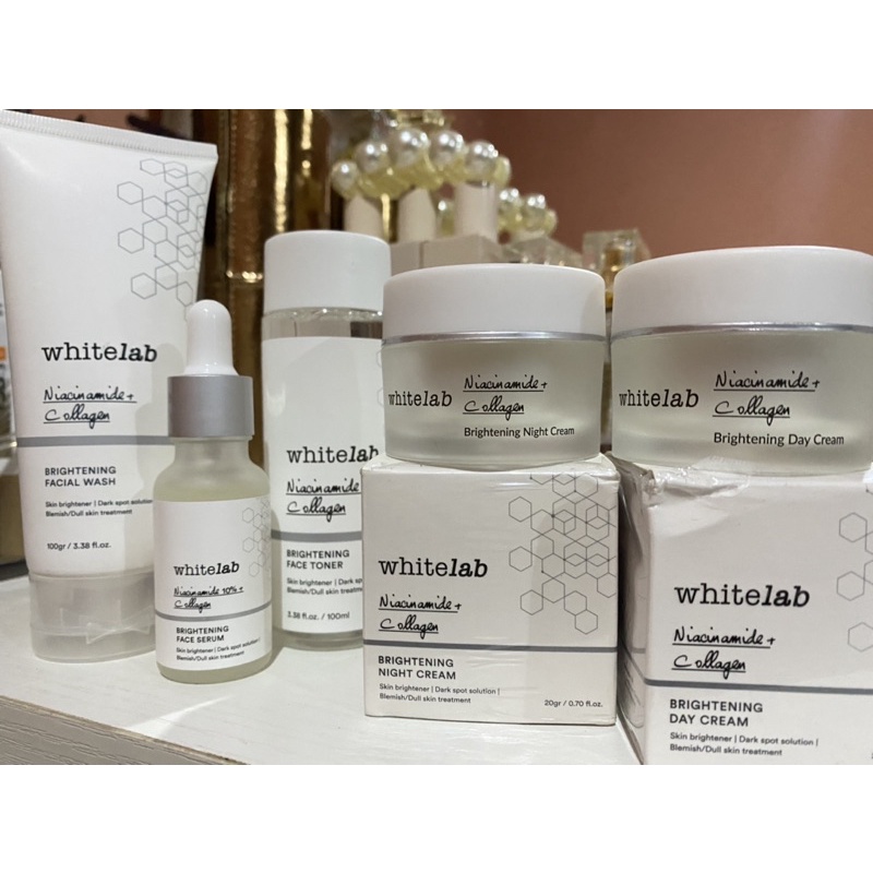 WHITELAB Skincare Set Murah, Dijamin ORI