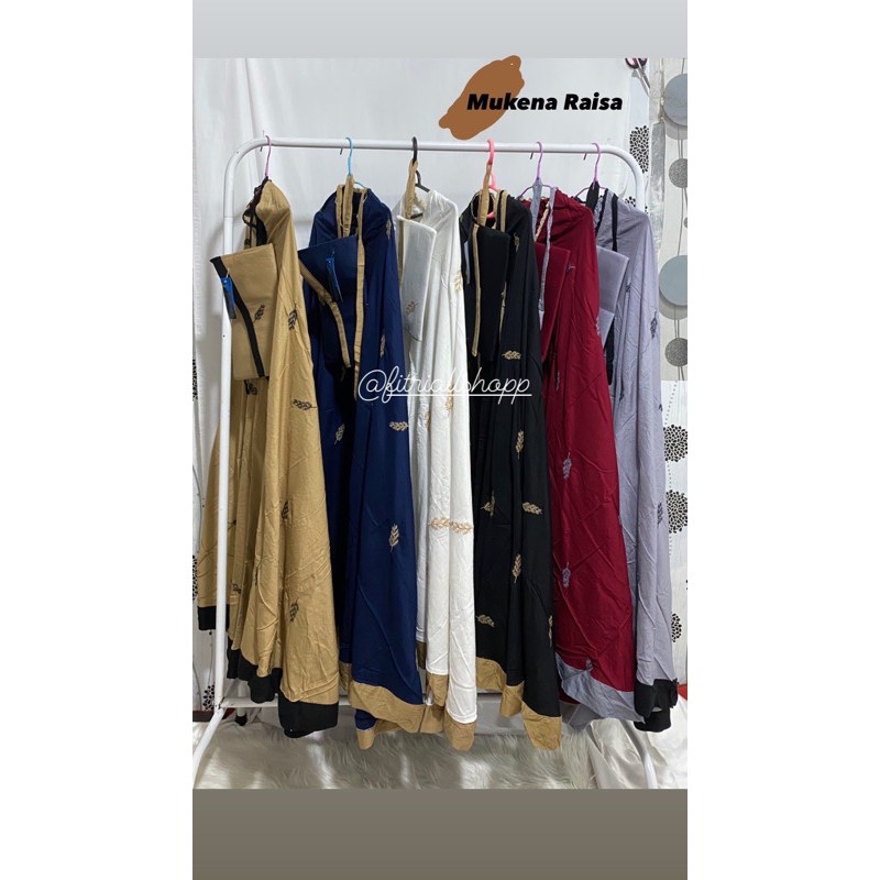 Mukena Raisa / mukena Bordir / mukena premium
