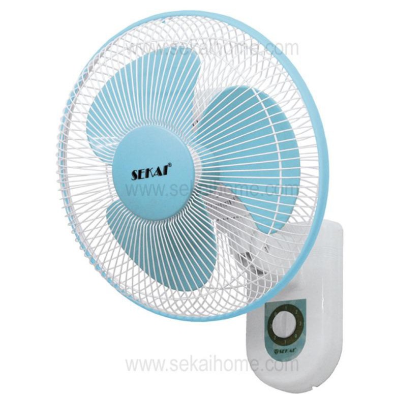 Sekai Wall Fan WFN-1206 12 Inch Kipas Dinding Biru