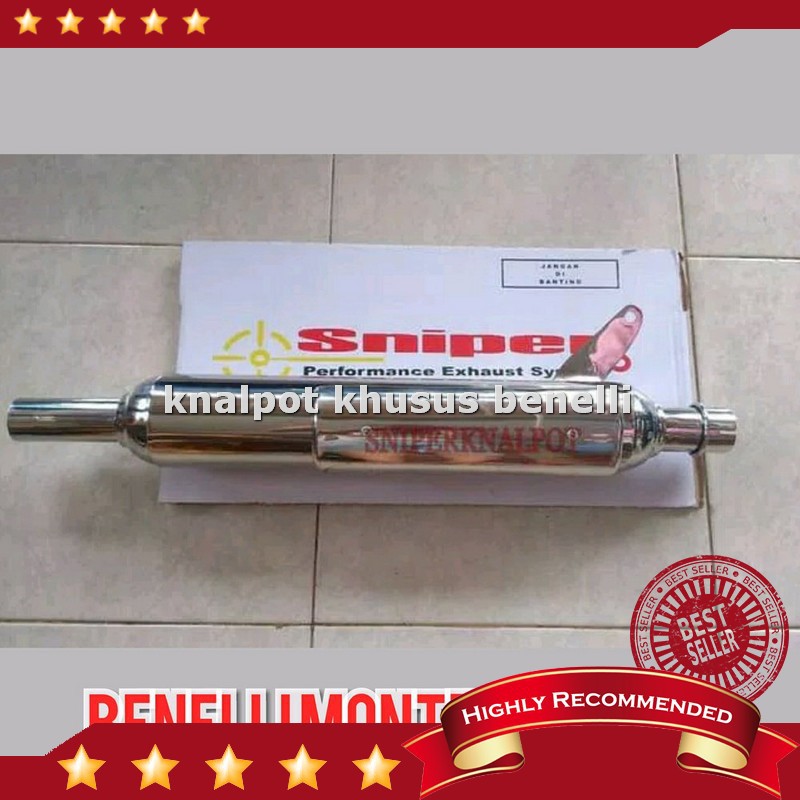 Promo Knalpot benelli montebi 200